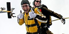 FREE FALL TANDEM EXPERIENCE ADVENTURE-SKY DIVING